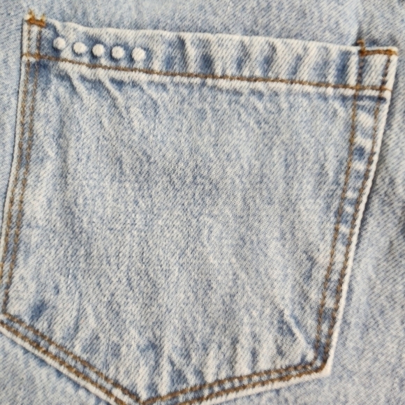 Blank NYC Jeans Womens 26 Destroyed Rib Cage Light Wash Straight Leg Denim - Picture 9 of 16